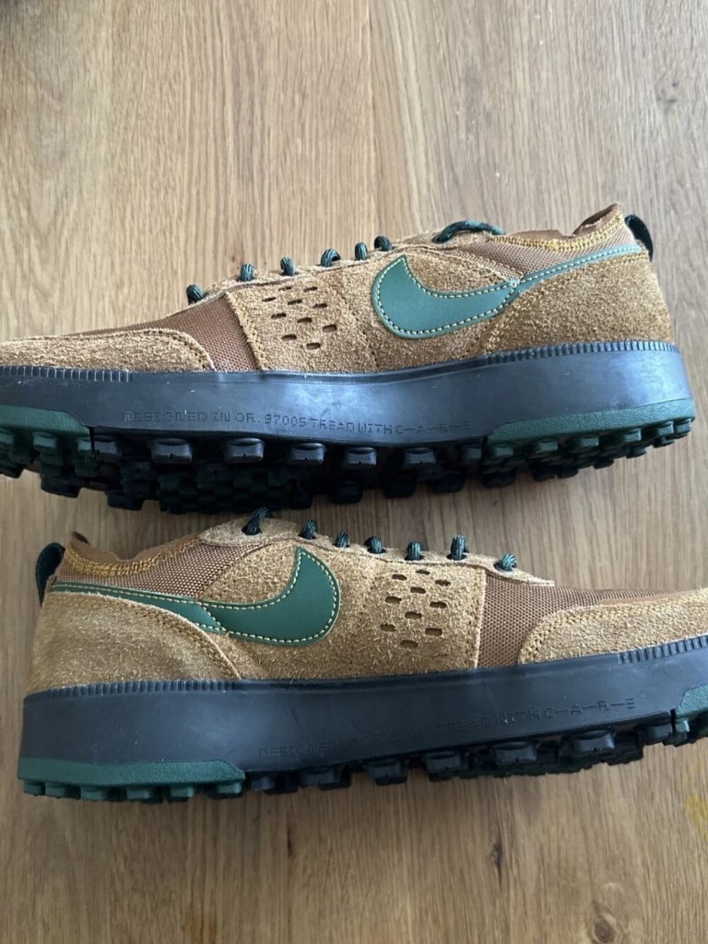 Nike City Premium Cordura Sneakers Shoes Light British Tan US M 10